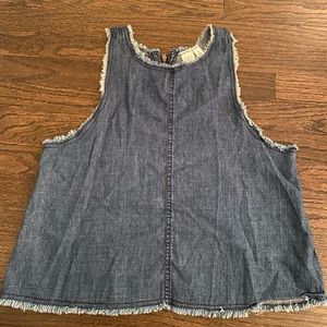 Denim tank